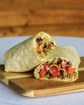 Veggie Hummus Wrap