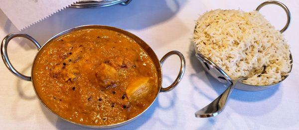 Chicken Madras at Dhaba