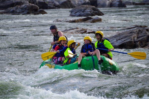 whitewater rafting