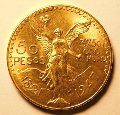 We buy and sell Gold coins from Mexico. Best prices of course from RGCD