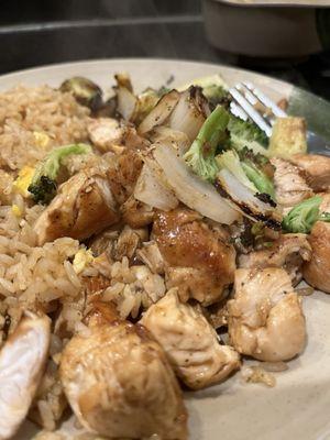 Hibachi teriyaki chicken