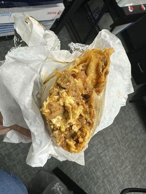 Breakfast burrito