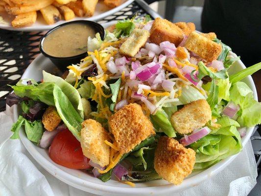 Half house salad