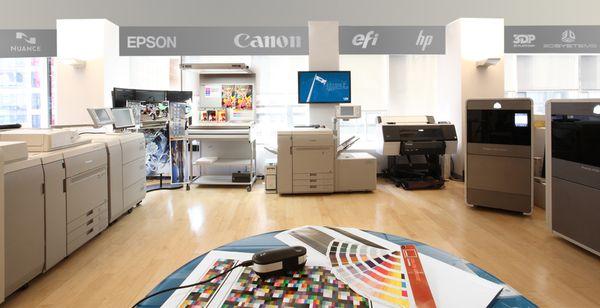 LDI Times Square Showroom-Print production