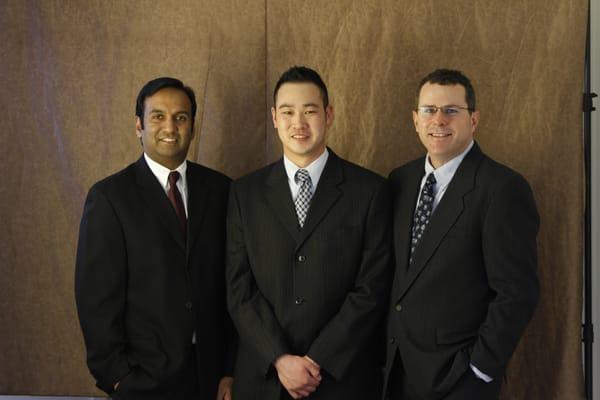 Dr. Ali, 
Dr. Chan and 
Dr. Conti