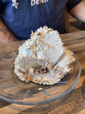 Bavarian Banana Cream Pie