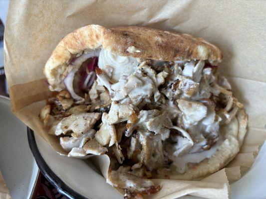 Chicken Shawarma Pita