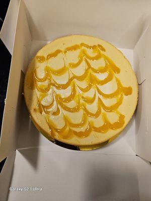 Mango habanero cheese cake