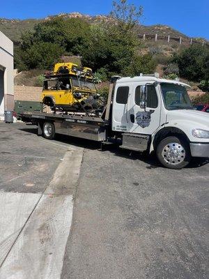 Flatbed Towing