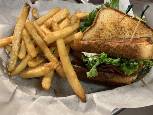 BLT with fries