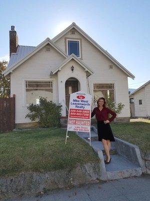 House for sale on Halloween!