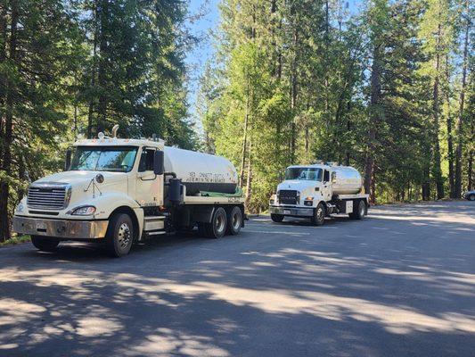 Happy Customers! Large trucks for Large Jobs.