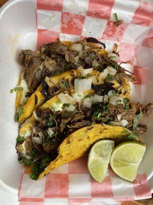 Birria tacos