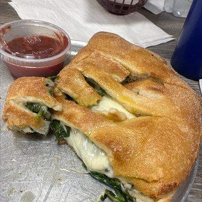 Spinach Calzone