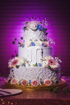 Beautiful wedding cake