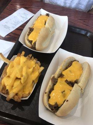 Original Philly Cheesesteak, Combo with Fries & a drink!