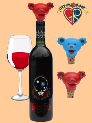 Dancing Bear Wine Stopper