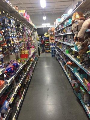 Toy aisle