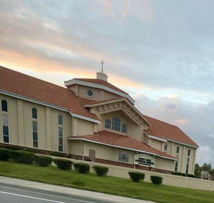 Beautiful St. Luke Catholic Church on Blanding Blvd.