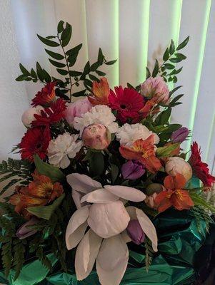 Beautiful bouquet for my aunt's birthday