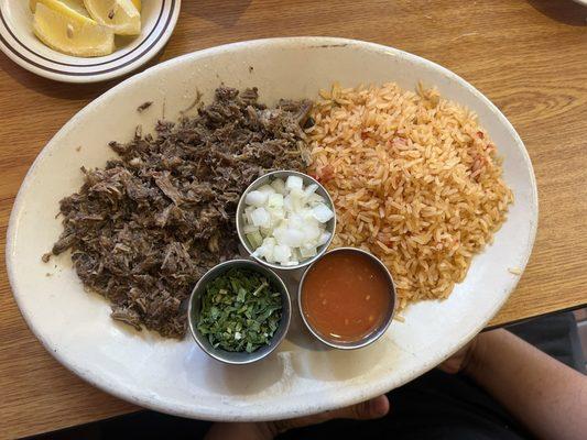 Barbacoa Plate