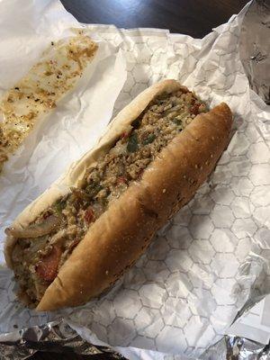 Chicken cheesesteak