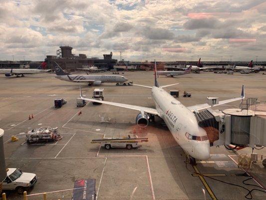 View of Tarmac from the lounge