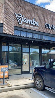 Jamba storefront during construction, this location finally opened in December 2020!!