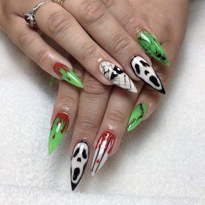 Halloween nails by Andy