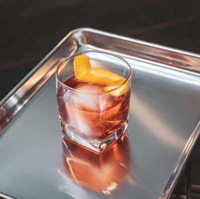 Our drink: The Gooney
 An all new play on the negroni. A perfect balance of tequila, pomegranate, and aperol!