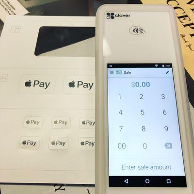 We accept Apple Pay