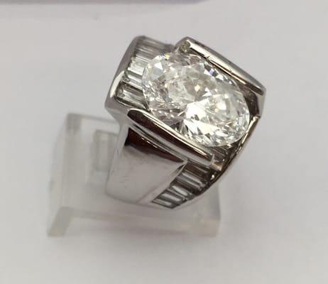 Diamond rings!  Lots of sizes and price ranges