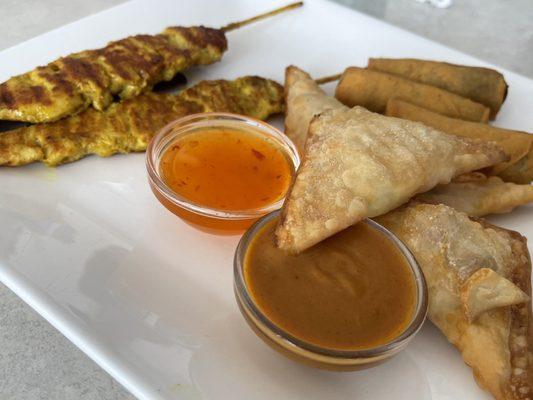 Crab Fried Rice Combo Appetizer or sampler