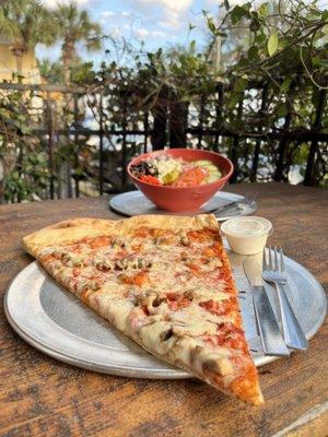 Slice Pizza Greek Salad