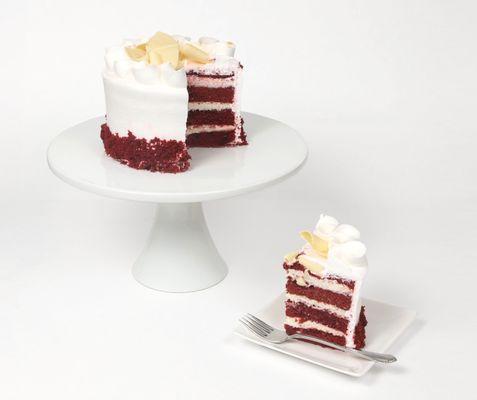 6" Red velvet cake