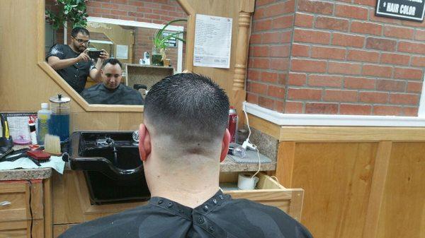 Hair cut style