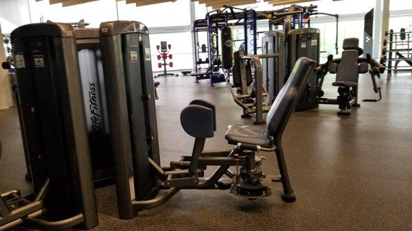 MHCC 2nd Floor Fitness Center-Strength Training Area