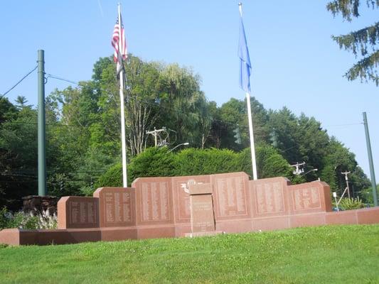 On the Village Green by Town Hall