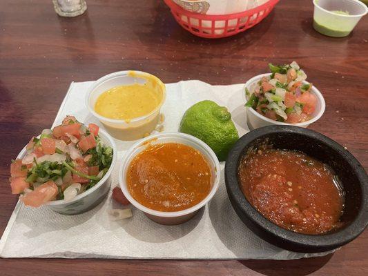 A few things from the salsa bar