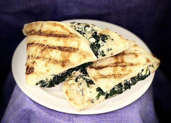 Spanakopita Grilled Cheese