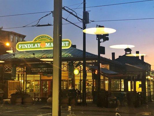 Perfect view of Findlay Market