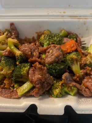 Beef and broccoli