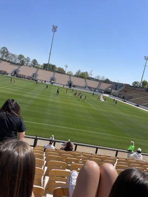 Our first KSU LAX game!