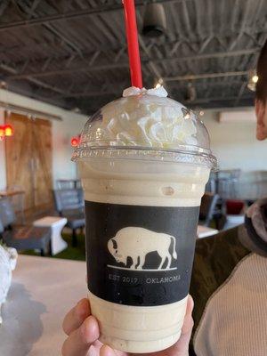 Frozen White buffalo Mocha