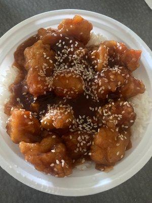 Sesame chicken