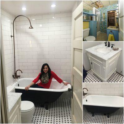 Super happy customer here! JPH Construction did a phenomenal job on our historic home bathroom remodel! #greatcontractor #hireJPHtoday