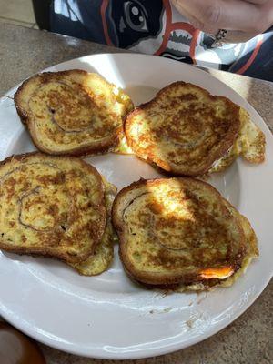 Yummy Homestyle Cinnamon French Toast Combo