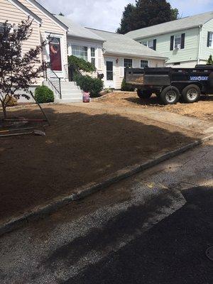 Removal of old grass