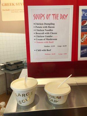 Soup of the day