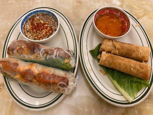 Pork Rolls n Fried Vietnamese Egg Rolls